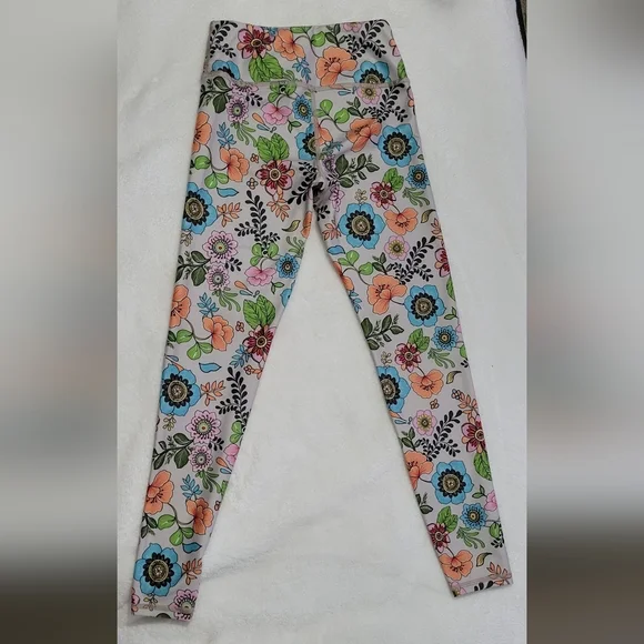 Becco Floral Leggings NWOT - Picture 4 of 10
